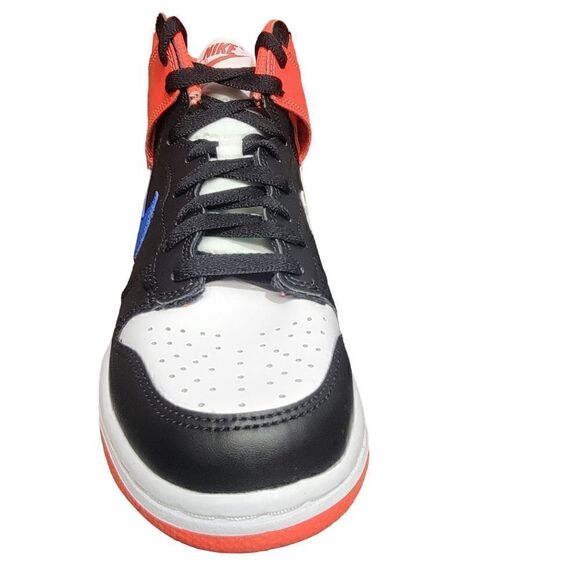 Nike Dunk High GS - DB2179 001 - Black / Game Royal - Crimson - 6Y / Women's 7.5 - Picture 4 of 7